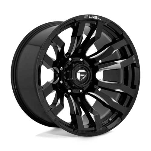 FUEL D673 BLITZ Gloss Black Milled