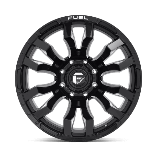 FUEL D673 BLITZ Gloss Black Milled