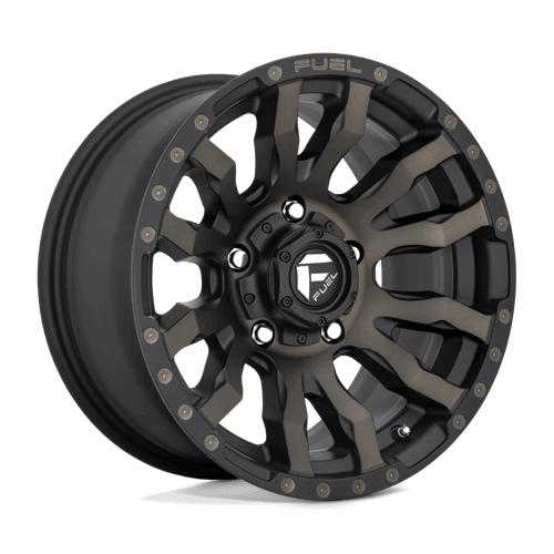 FUEL D674 BLITZ Matte Black Double Dark Tint