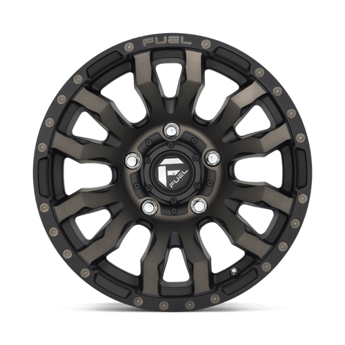 FUEL D674 BLITZ Matte Black Double Dark Tint