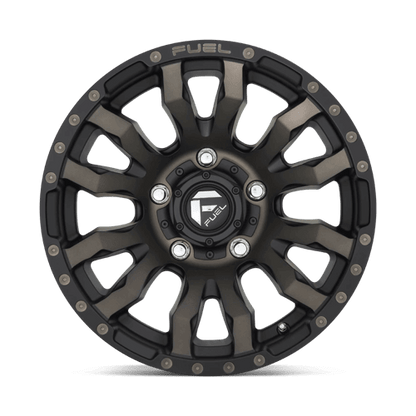 FUEL D674 BLITZ Matte Black Double Dark Tint