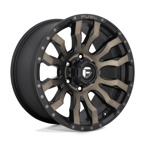 FUEL D674 BLITZ Matte Black Double Dark Tint
