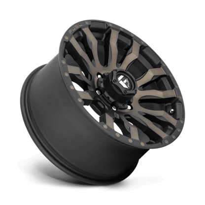 FUEL D674 BLITZ Matte Black Double Dark Tint
