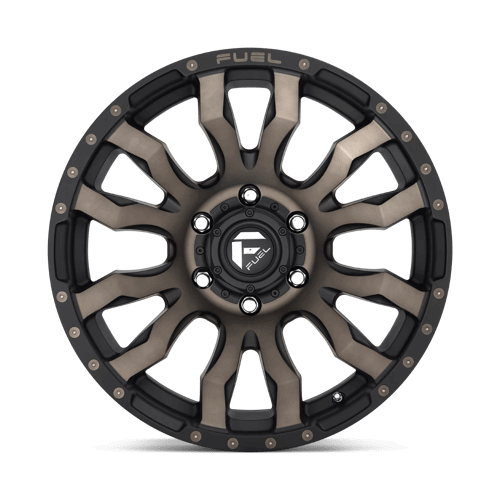 FUEL D674 BLITZ Matte Black Double Dark Tint
