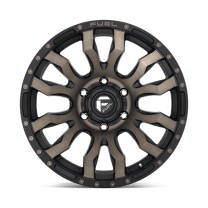 FUEL D674 BLITZ Matte Black Double Dark Tint
