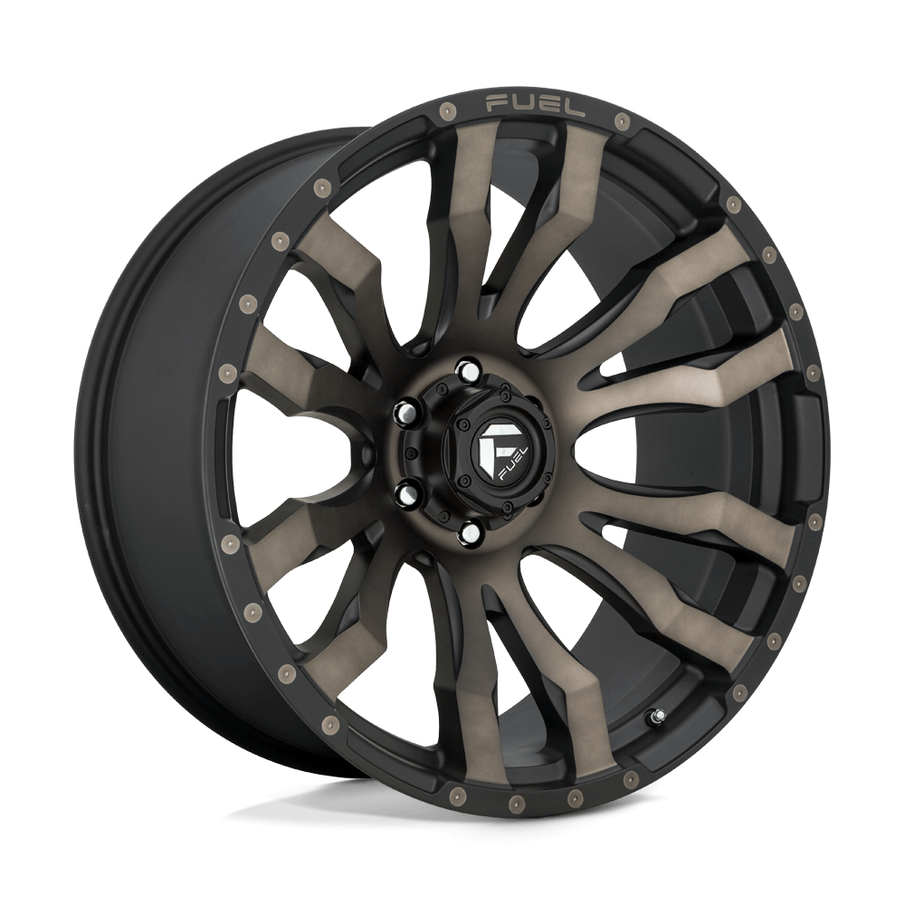 FUEL D674 BLITZ Matte Black Double Dark Tint