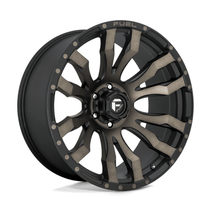 FUEL D674 BLITZ Matte Black Double Dark Tint