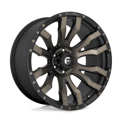 FUEL D674 BLITZ Matte Black Double Dark Tint
