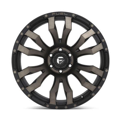 FUEL D674 BLITZ Matte Black Double Dark Tint