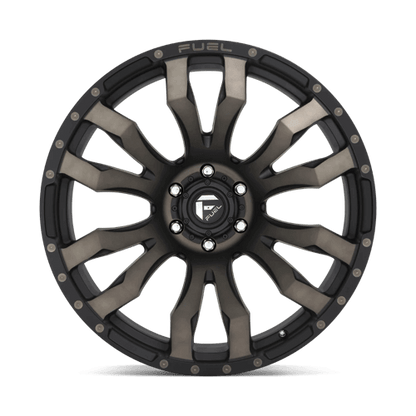 FUEL D674 BLITZ Matte Black Double Dark Tint