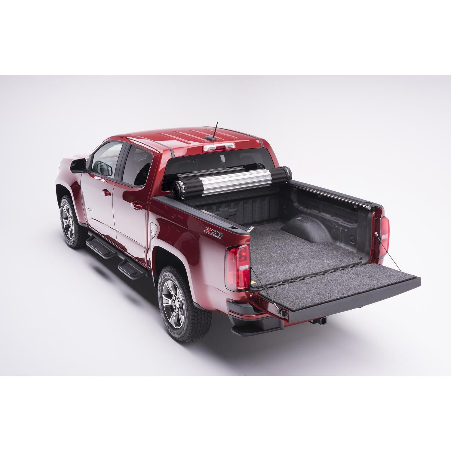 BedRug Bedmat For Spray-In Or No 15-22 Colorado/Canyon 6' Bed 3/4 Inch Thick Bed Mat - Charcoal (BMB15SBS) installed in truck bed.