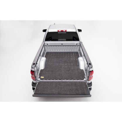 BedRug Bedmat For Spray-In Or No 07-18 - Charcoal (19 Legacy/Limited) Sivlerado/Sierra 6'6" Bed 3/4 Inch Thick w/Cargo Channel System Bed Mat in truck bed