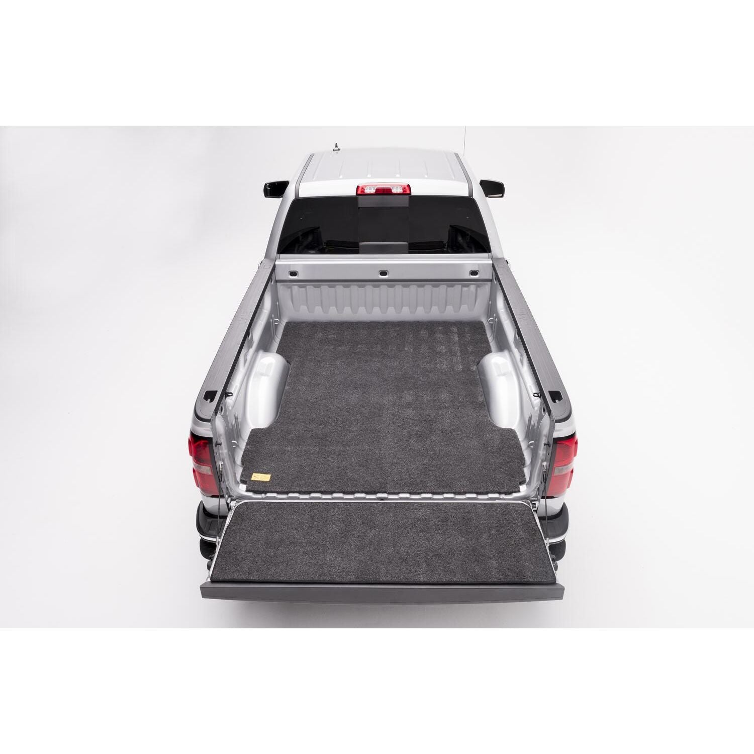 BedRug Bedmat For Spray-In Or No 99-07 Silverado/Sierra Classic 6'6" Bed 3/4 Inch Thick Bed Mat - Charcoal (BMC99SBS) installed in truck bed