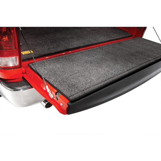 BedRug 2020-2025 Jeep Gladiator Tailgate Mat - Charcoal (BMJ20TG) installed on truck tailgate.