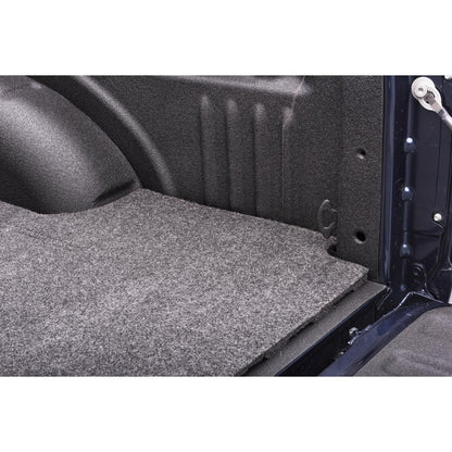 BedRug Bedmat For Spray-In Or No 2015-2026 Ford F-150 5'5" Bed 3/4 Inch Thick Bed Mat - Charcoal (BMQ15SCS) installed in truck bed