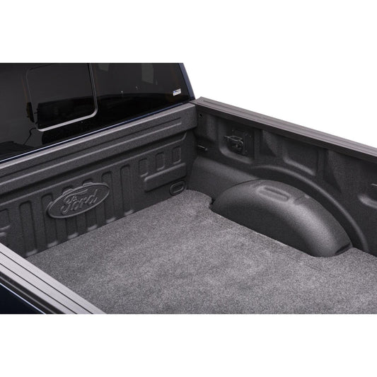 BedRug Bedmat For Spray-In Or No Bedliner 2019-2023 Ford Ranger 6' Bed Truck Bedmat Bed Mat - Charcoal (BMR19SBS) installed in truck bed