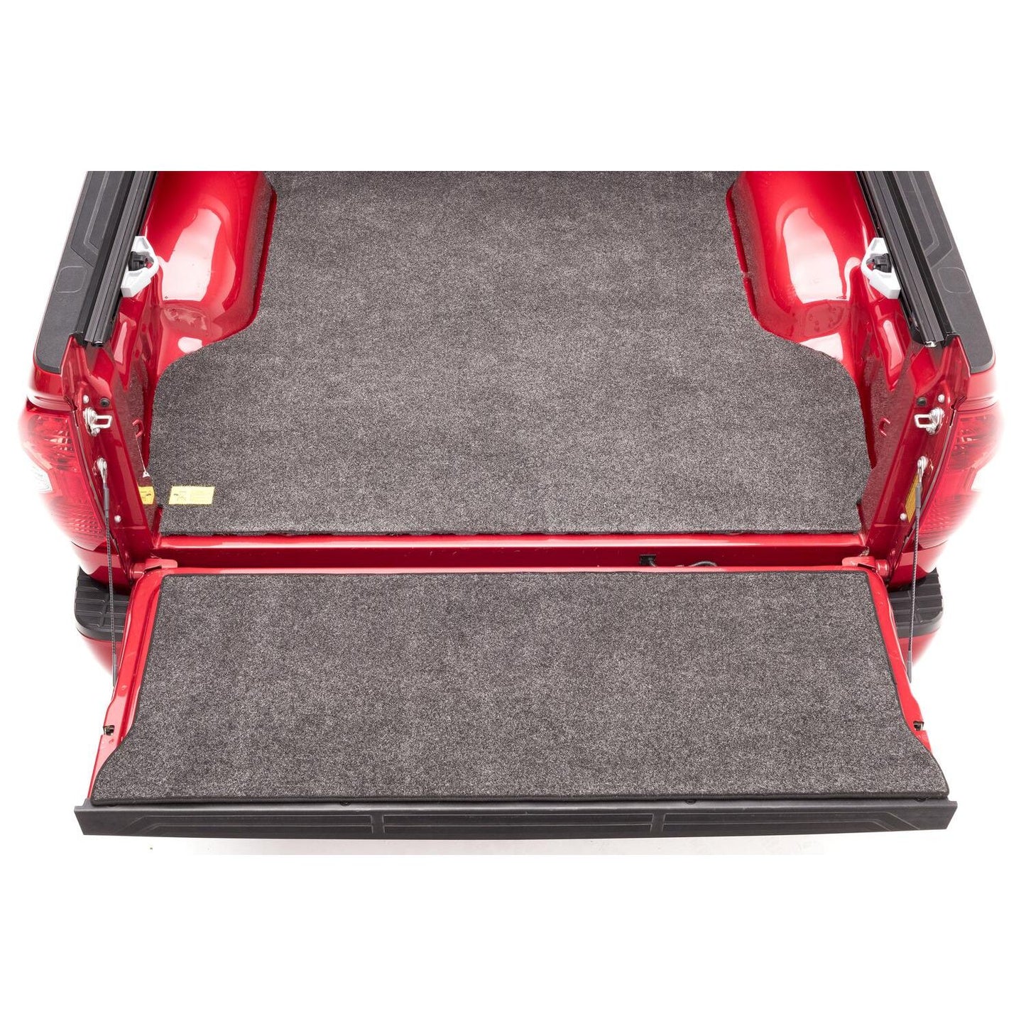 BedRug Bedmat For Spray-In Or No 07-21 Toyota Tundra 6'6" Bed 3/4 Inch Thick Bed Mat - Charcoal (BMY07RBS) installed in truck bed.