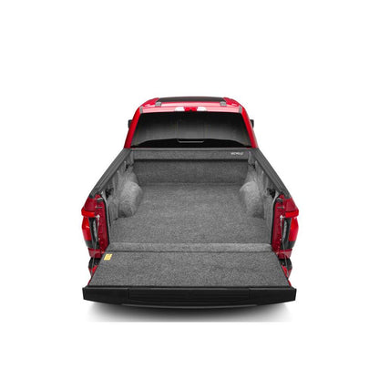 BedRug 22-25 Ford Maverick Bed Liner w/ Tailgate Mat - Charcoal (BRM22SBK) installed in a truck bed.