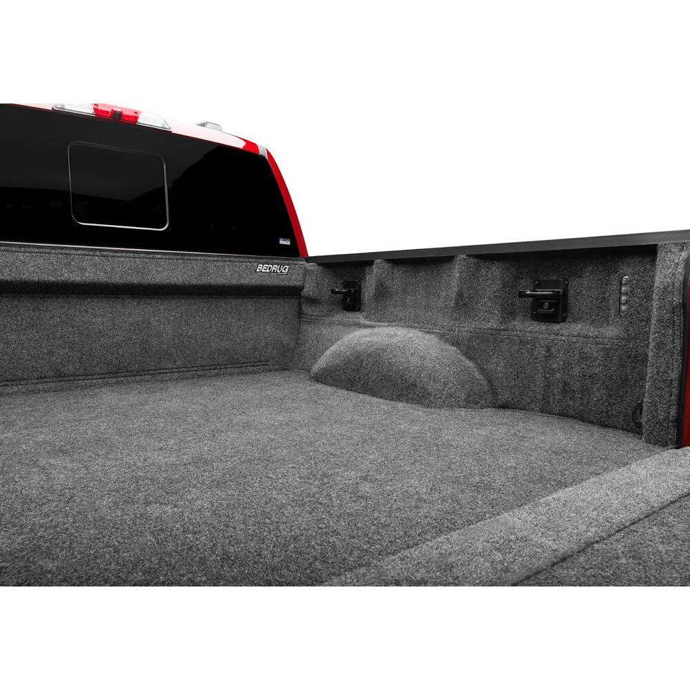 BedRug 22-25 Ford Maverick Bed Liner w/ Tailgate Mat - Charcoal (BRM22SBK) installed in truck bed, showcasing protective features.
