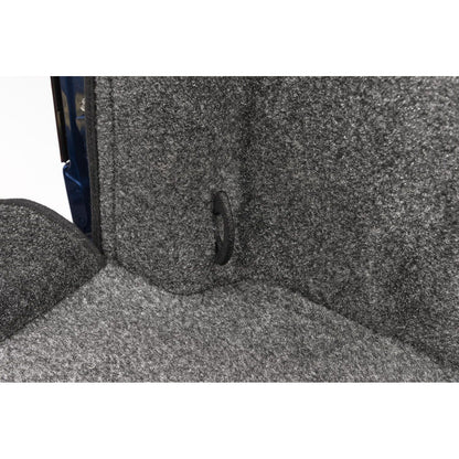 BedRug Bedliner 2017-2026 Ford F-250/F-350 Super Duty 8' Bed Liner w/ Tailgate Mat - Charcoal (BRQ17LBK) close-up view