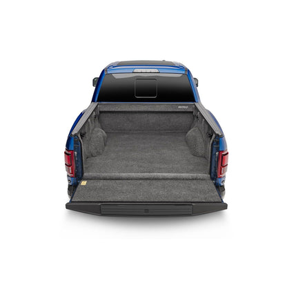 BedRug 2019-2023 Ford Ranger 6' Bed Liner w/ Tailgate Mat - Charcoal (BRR19SBK) installed in truck bed.