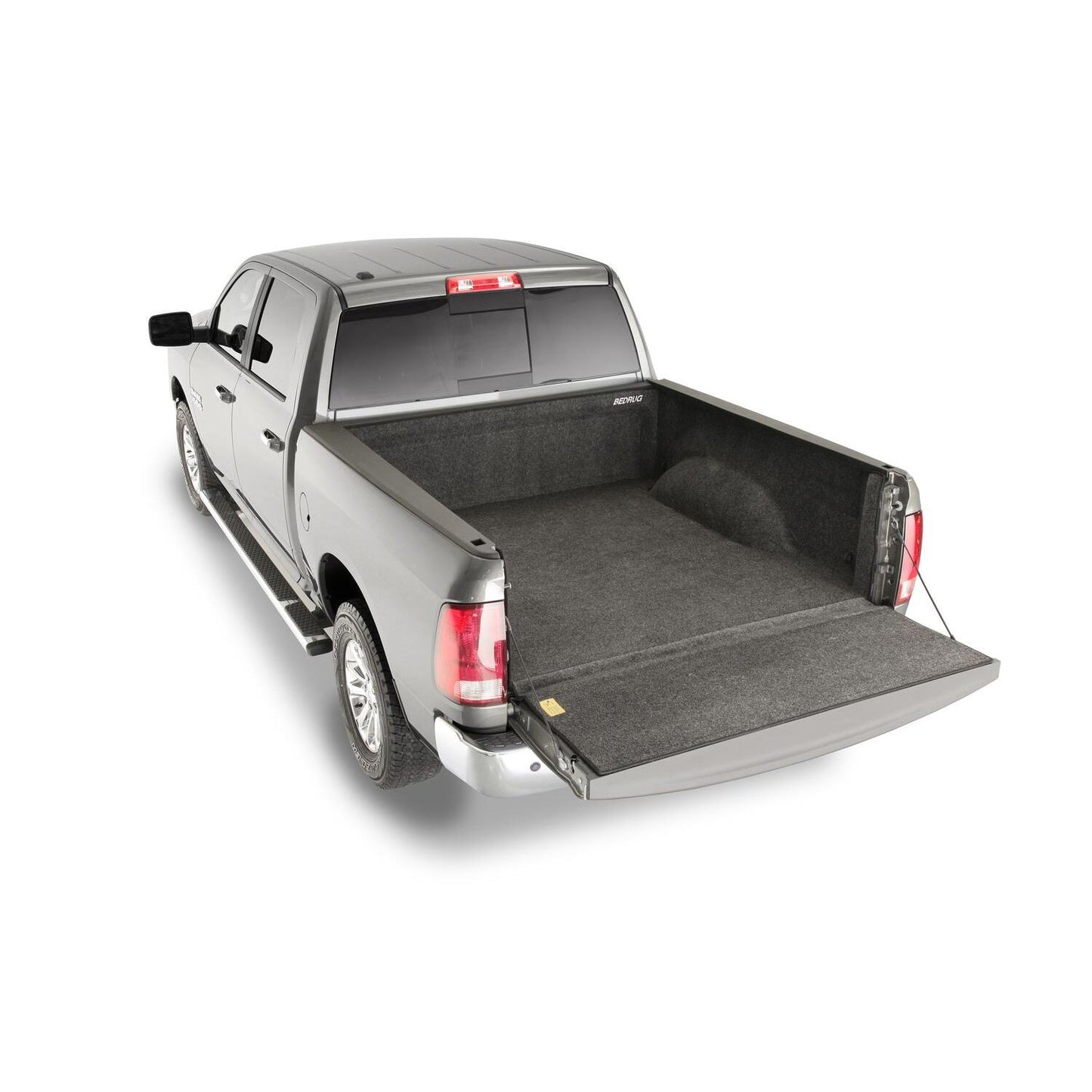 BedRug 02-18 - Charcoal (19-23 Classic) Ram 1500/03-24 2500/3500 8' installed in truck bed.