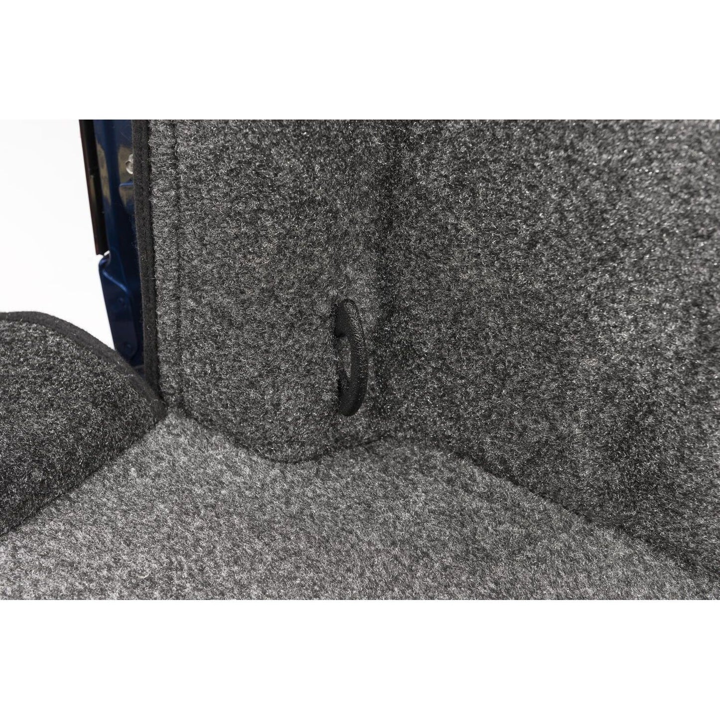 BedRug 02-18 - Charcoal (19-23 Classic) Ram 1500/03-24 2500/3500 8' close-up of the bed liner's durable surface.