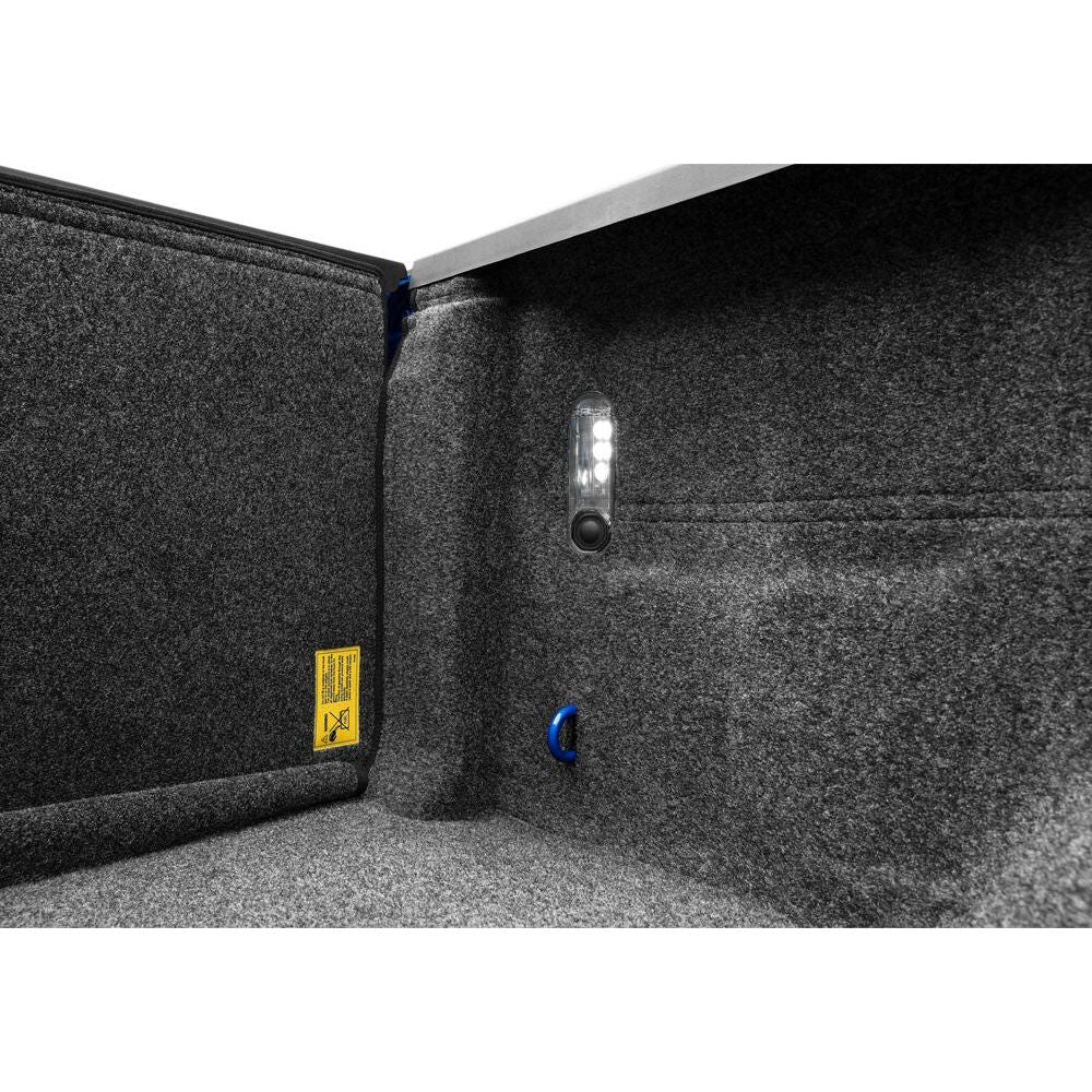 BedRug 2019-2025 Ram 1500 5'7" Bed Liner w/ Tailgate Mat w/o RamBox w/o Multifunction Tailgate - Charcoal (BRT19CCK) interior detail
