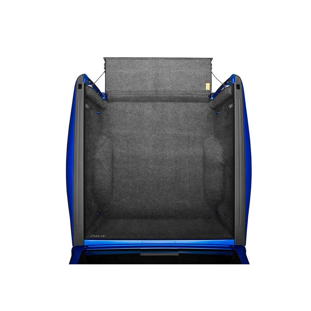 BedRug 2019-2025 Ram 1500 5'7" Bed Liner w/ Tailgate Mat w/o RamBox w/o Multifunction Tailgate - Charcoal (BRT19CCK) installed in truck bed