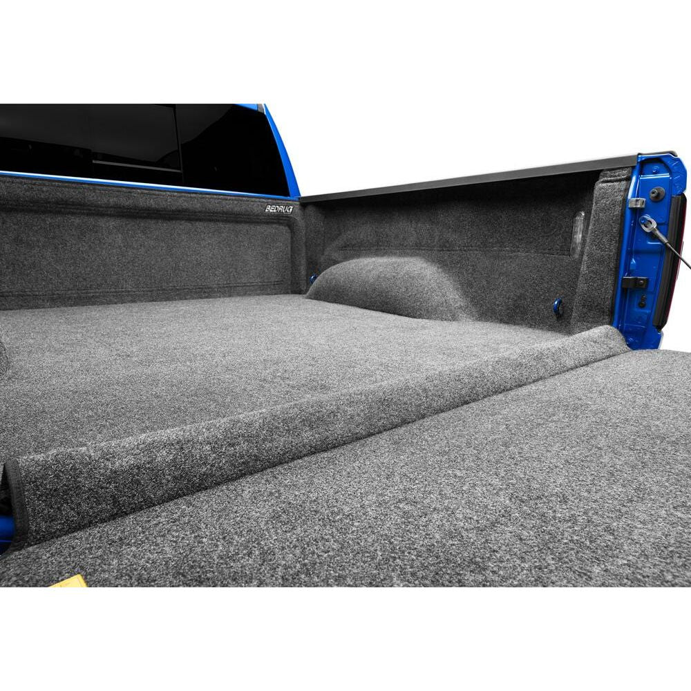 BedRug 2019-2025 Ram 1500 6'4" Bed Liner w/ Tailgate Mat w/o RamBox w/o Multifunction Tailgate - Charcoal (BRT19SBK) installed in truck bed