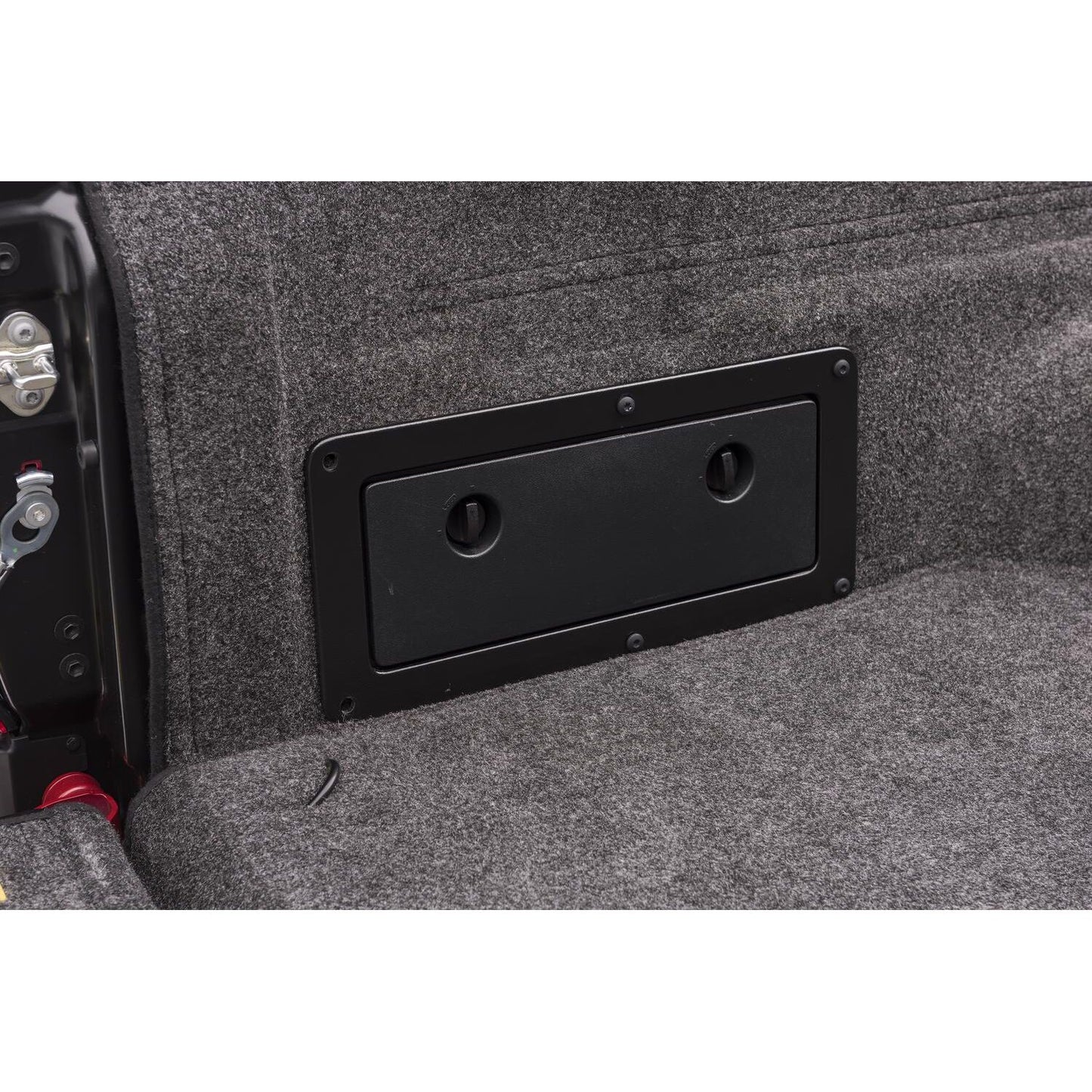 BedRug Bedliner 2024-2025 Toyota Tacoma 6'1" Bed Liner w/ Tailgate Mat - Charcoal (BRY24SBK) showing truck bed area with black liner.