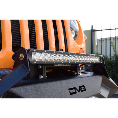 DV8 OFF-ROAD | Single Row Led Light Bar With Chrome Face  | BS30E150W5W