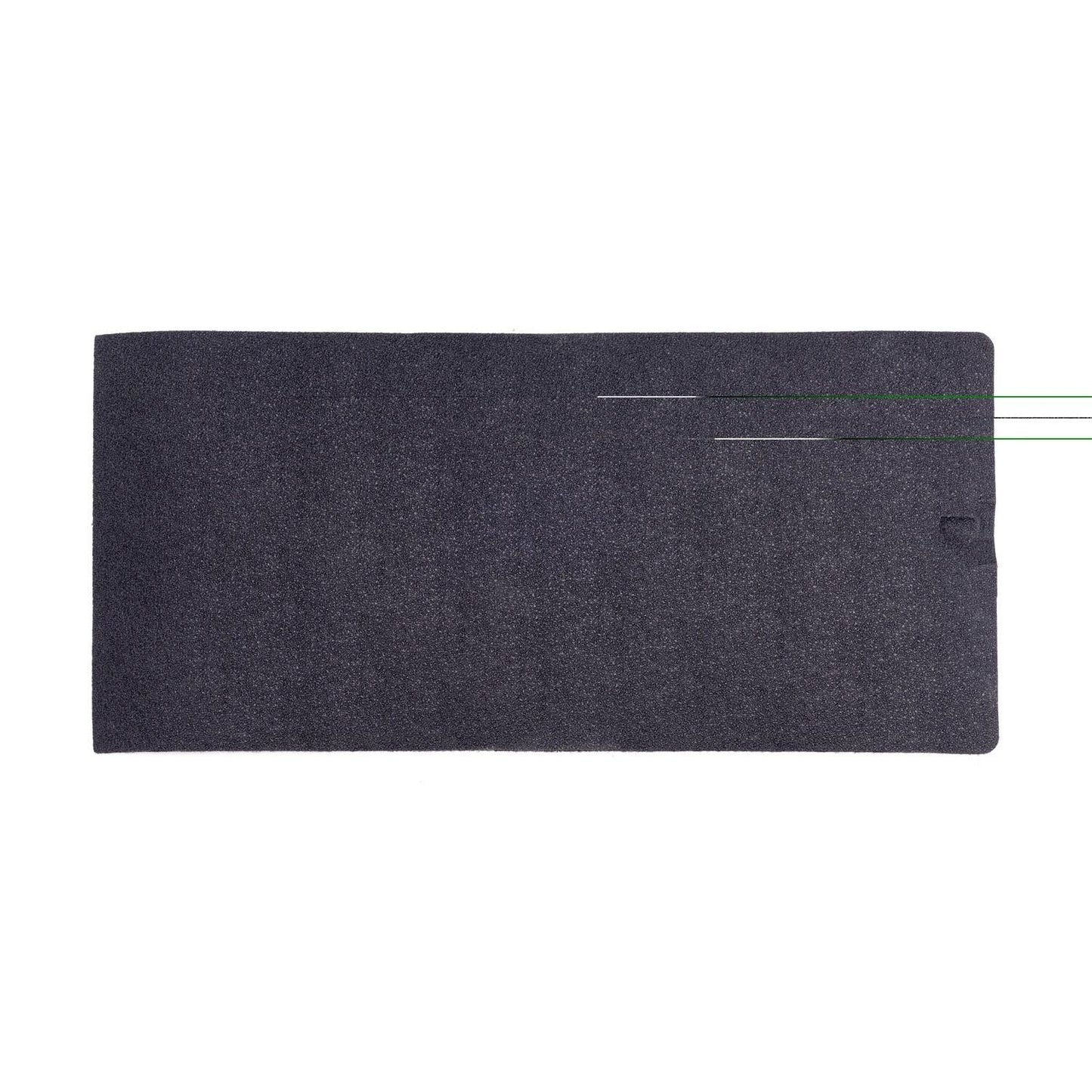 BedRug Jeep Tailgate Bedtred 07-18 Jeep Jk/Jku 2 Door & 4 Door Tailgate Mat - Charcoal (BTJKTG) top view