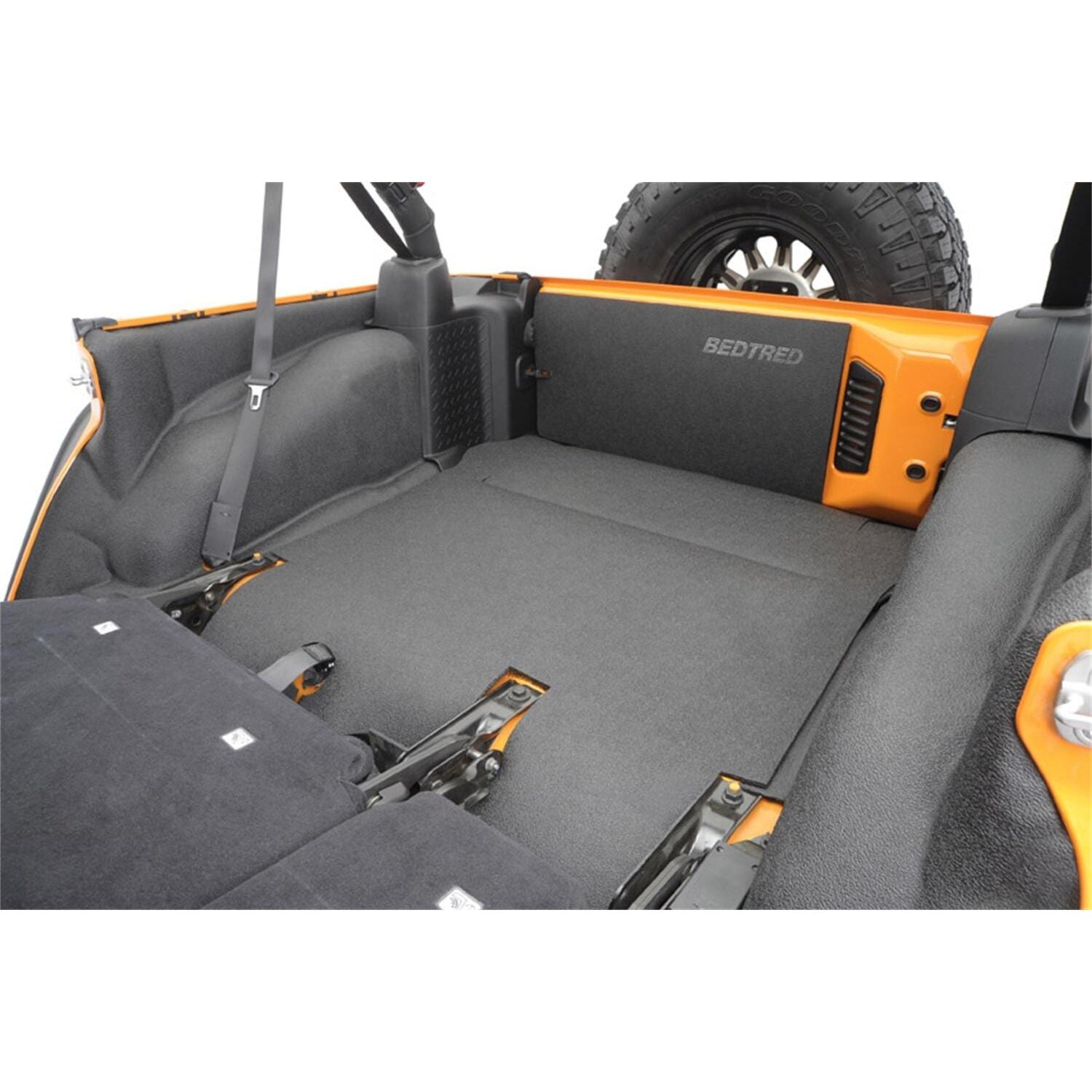 Image of BedRug Jeep Bedtred 03-06 Jeep LJ Unltd Rear 4Pc Cargo Kit Incl. Driver Left Hand Panel Passenger Right HandPanel.