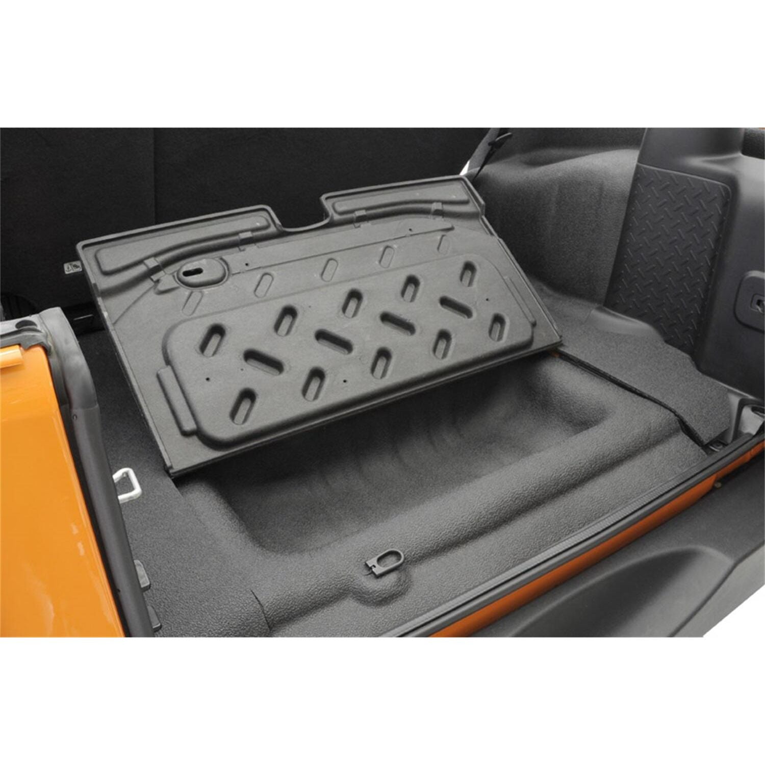 BedRug Jeep Bedtred 03-06 Jeep LJ Unltd Rear 4Pc Cargo Kit Incl. Driver Left Hand Panel Passenger Right HandPanel Cargo Area Tailgate Replaces Factory Carpet Kit Bed Liner - Charcoal (BTLJ04R)