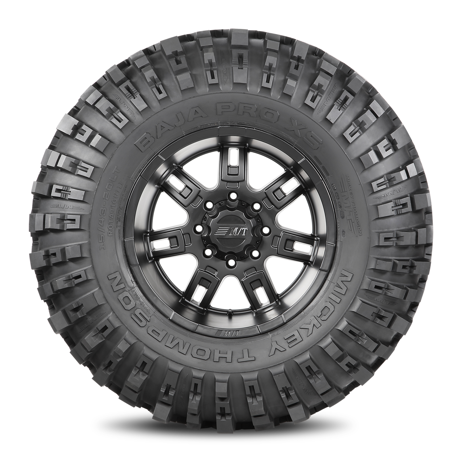 Mickey Thompson Tires BAJA PRO XS extreme off-road tire with rugged tread design for superior traction.