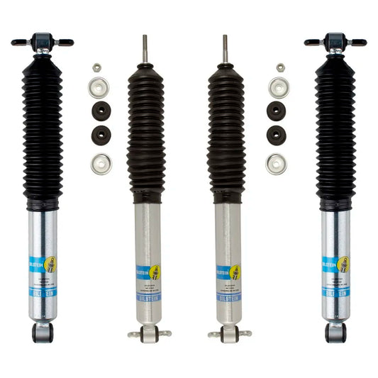 Bilstein Shocks TJ 0-2" (FRONT+REAR) 24-293099 + 24-293105 high-performance shock absorber set for Jeep TJ 1997-2006.