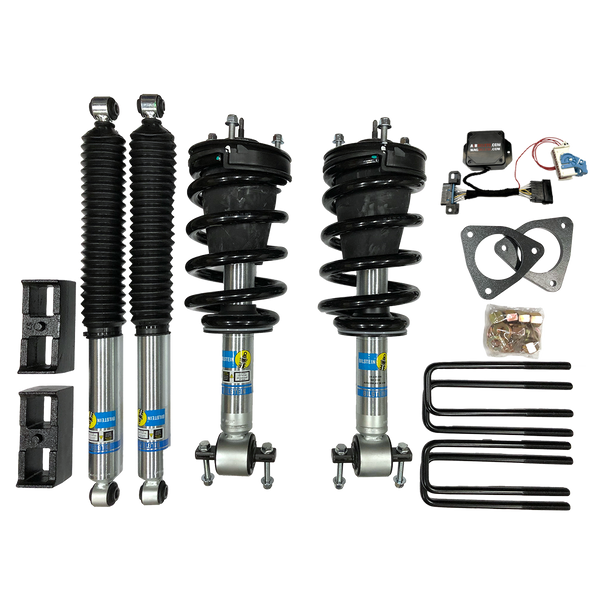 MAGDELETE | Bilstein 5100 MagneRide Conversion Kit | 15–18 Sierra 1500 / 16–17 Silverado High Country High Desert | 25-02-01-000 / 25-02-01-300