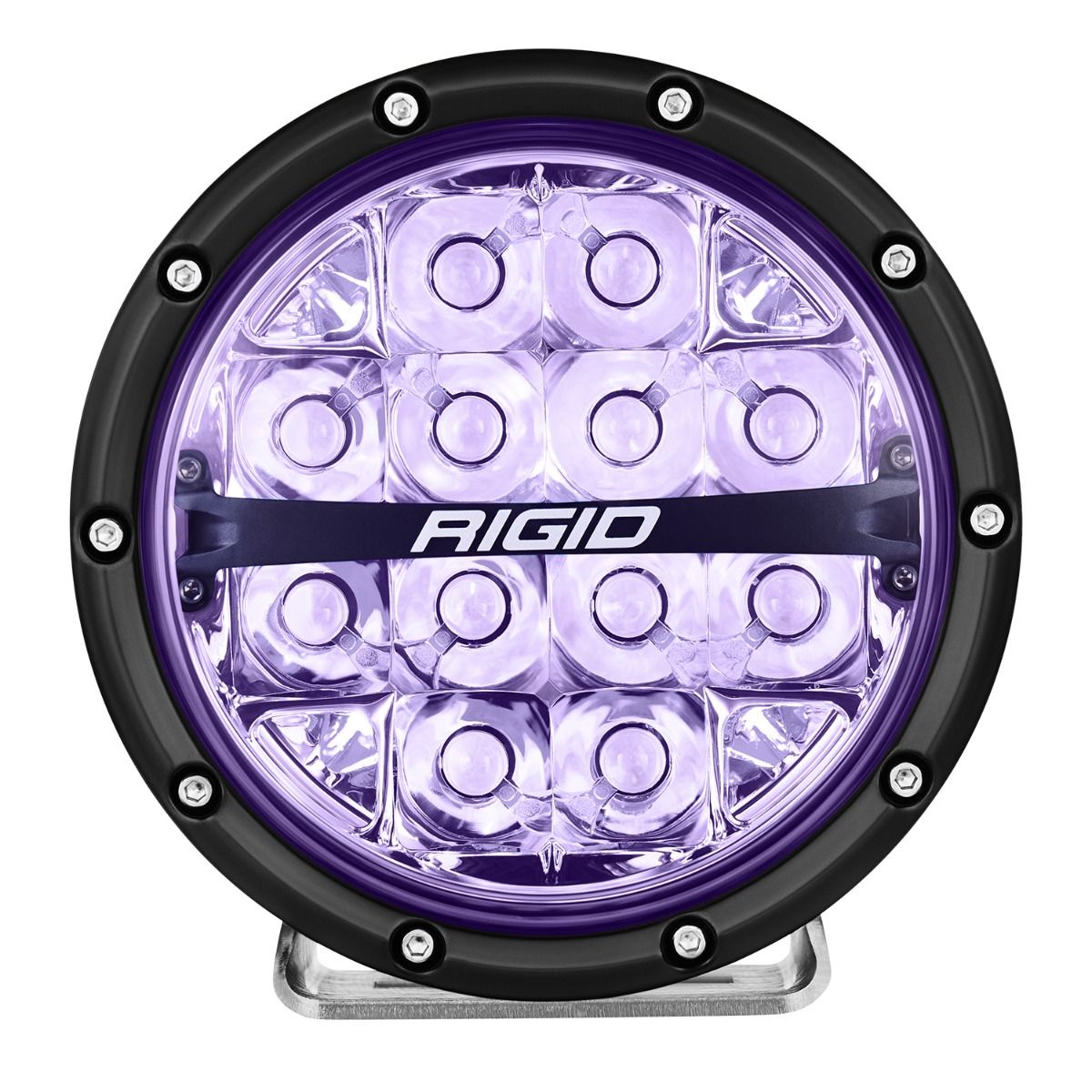 RIGID INDUSTRIES | 360-Series 6 Inch Off-Road Lamp Spot Beam RGBW Backlight Single Rigid Industries | C36412