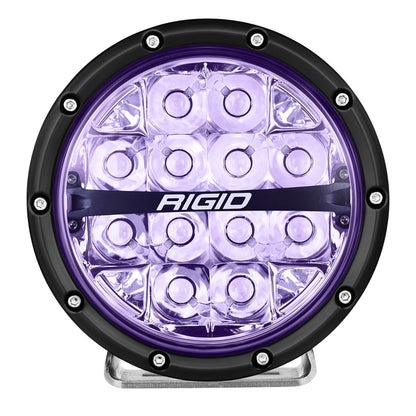 RIGID INDUSTRIES | 360-Series 6 Inch Off-Road Lamp Spot Beam RGBW Backlight Single Rigid Industries | C36412