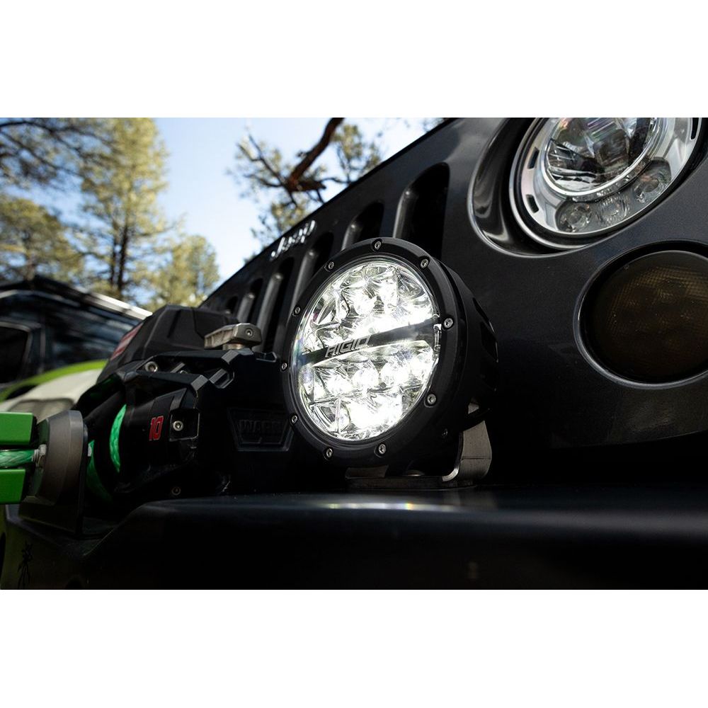 RIGID INDUSTRIES | 360-Series 6 Inch Off-Road Lamp Spot Beam RGBW Backlight Single Rigid Industries | C36412