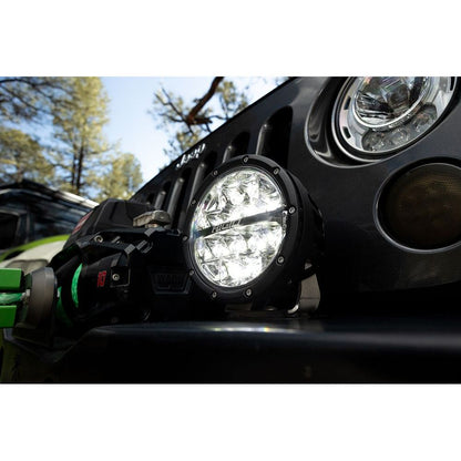 RIGID INDUSTRIES | 360-Series 6 Inch Off-Road Lamp Spot Beam RGBW Backlight Single Rigid Industries | C36412