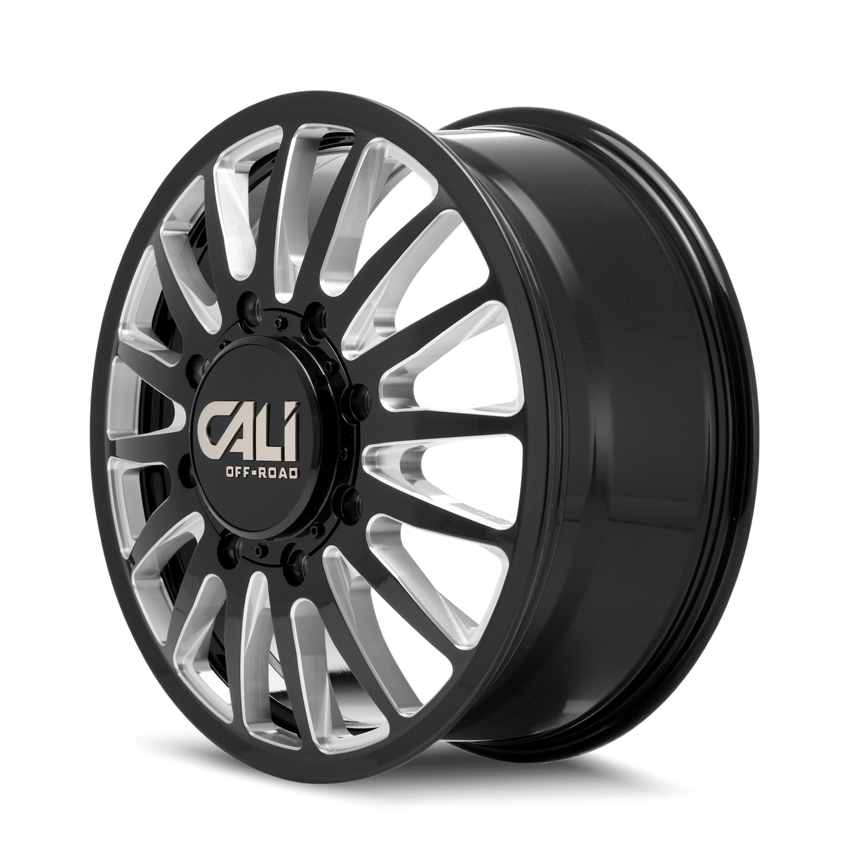 CALI OFF-ROAD SUMMIT DUALLY 9110D GLOSS BLACK MILLED