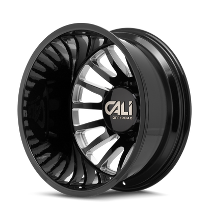 CALI OFF-ROAD SUMMIT DUALLY 9110D GLOSS BLACK MILLED