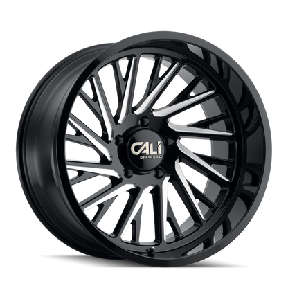 CALI OFF-ROAD PURGE 9114 GLOSS BLACK MILLED
