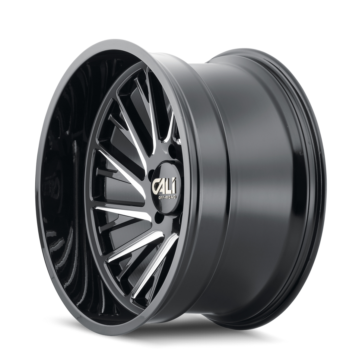CALI OFF-ROAD PURGE 9114 GLOSS BLACK MILLED