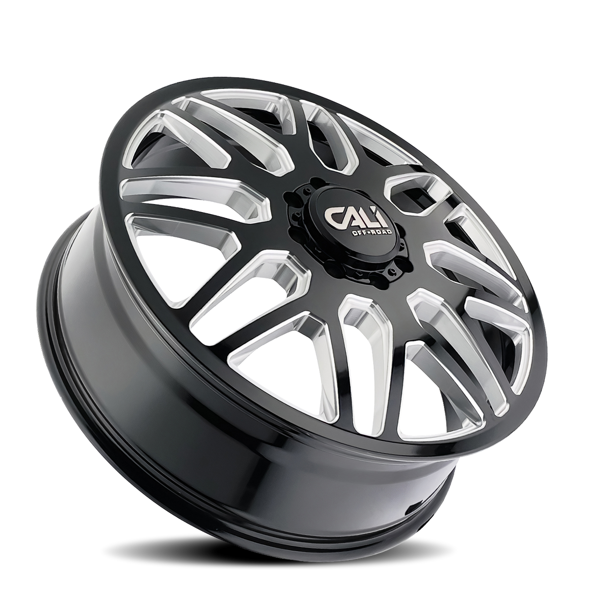 CALI OFF-ROAD INVADER DUALLY 9115D GLOSS BLACK MILLED