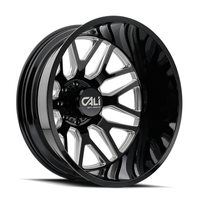 CALI OFF-ROAD INVADER DUALLY 9115D GLOSS BLACK MILLED