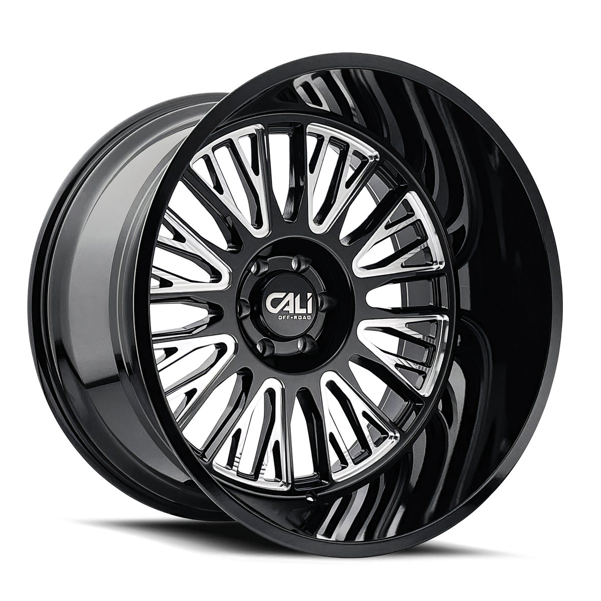 CALI OFF-ROAD VERTEX 9116 GLOSS BLACK MILLED