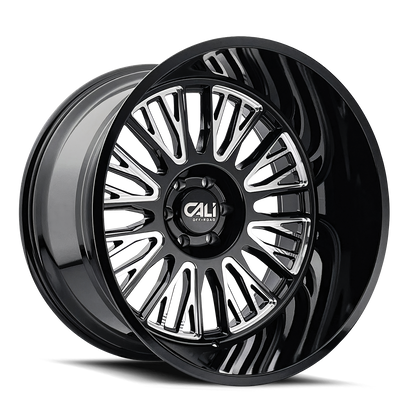 CALI OFF-ROAD VERTEX 9116 GLOSS BLACK MILLED